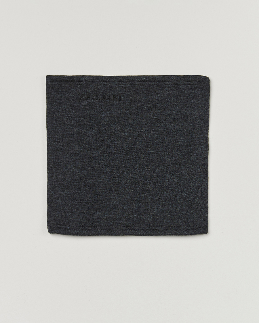 Herre | Houdini Alto Wool/Tencel Neck Gaiter True Black | Houdini | Alto Wool/Tencel Neck Gaiter True Black