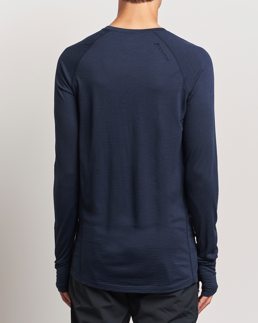 Herre | Trøjer | Houdini | Desoli Merino Light Crew Blue Illusion