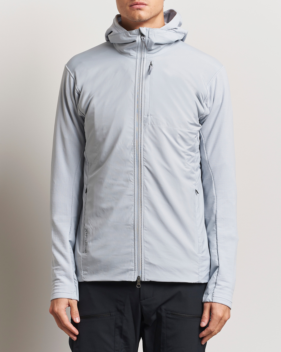 Herre | Jakker | Houdini | Moonwalk Mid Layer Houdi Glacier Grey