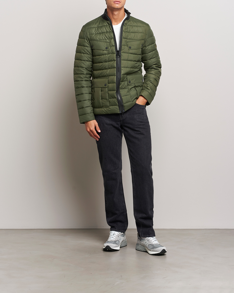 Herre | Jakker | Barbour International | Re-Ariel Quilted Puffer Jacket Sage