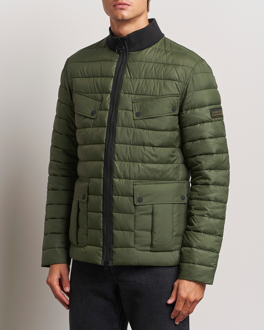 Herre | Jakker | Barbour International | Re-Ariel Quilted Puffer Jacket Sage