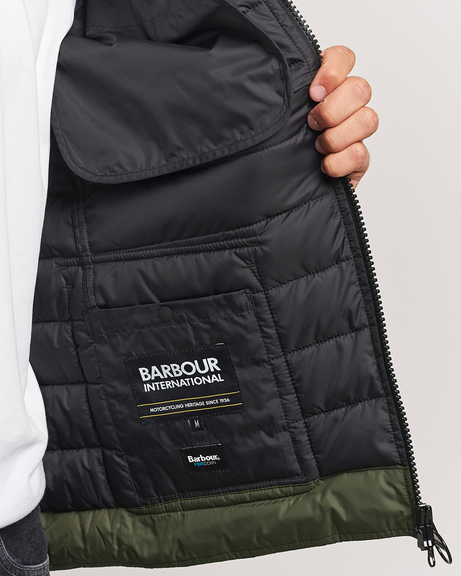Herre | Jakker | Barbour International | Re-Ariel Quilted Puffer Jacket Sage