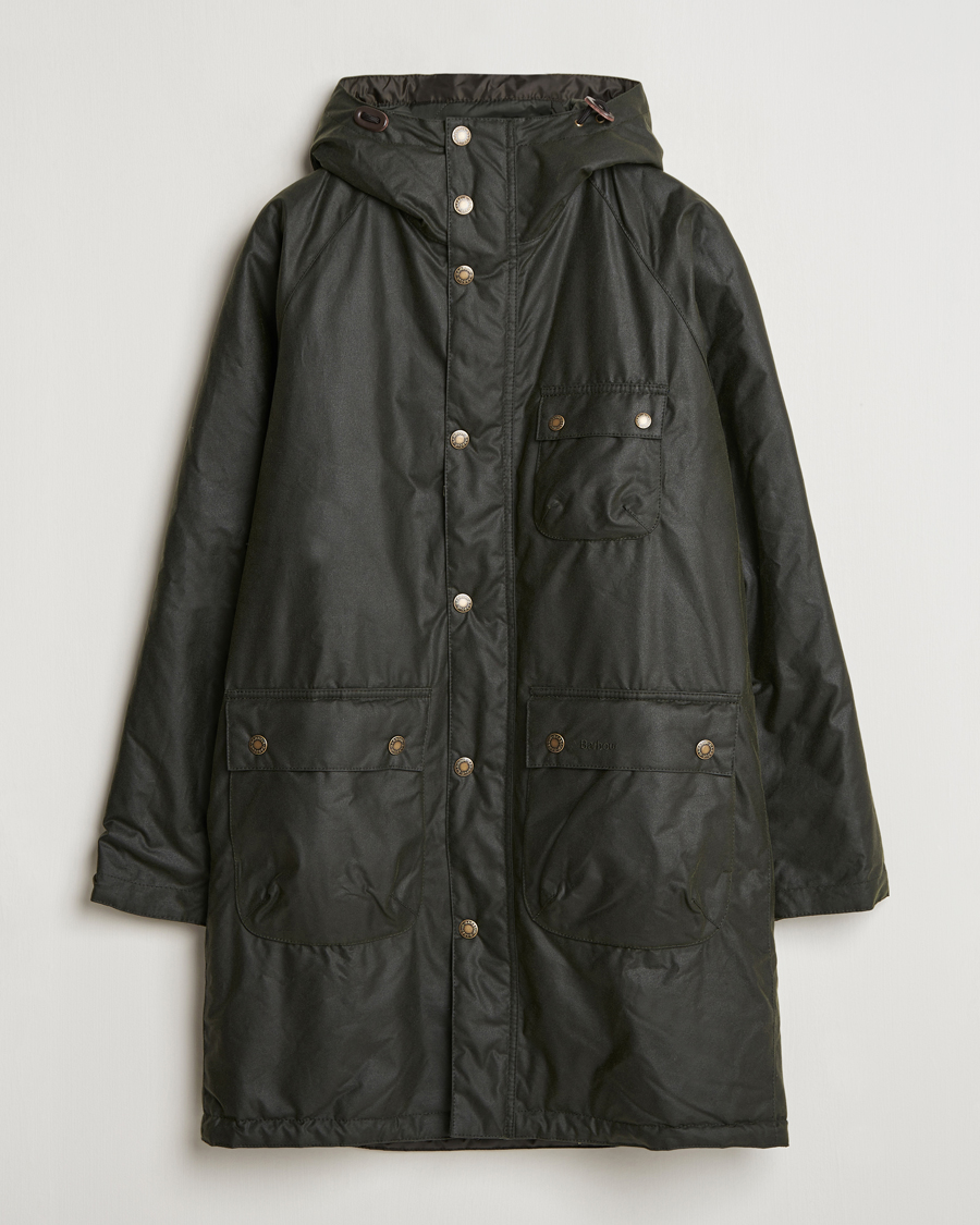 Herre | Jakker | Barbour Lifestyle | Winter Wax Parka Fern