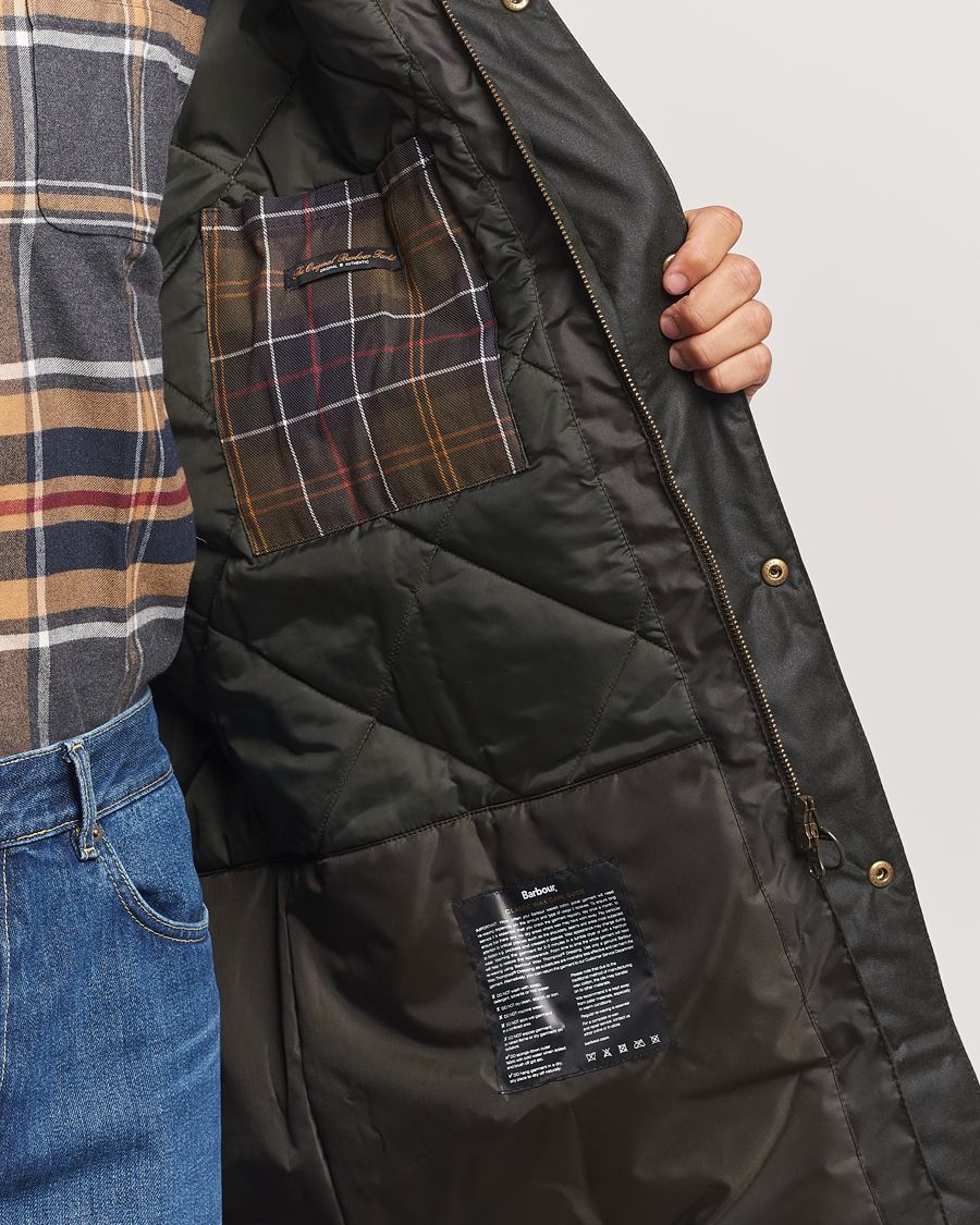 Herre | Jakker | Barbour Lifestyle | Winter Wax Parka Fern