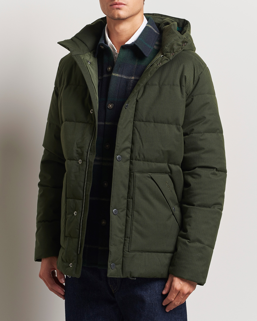 Herre | Jakker | Barbour Lifestyle | Brampton Puffer Jacket Sage