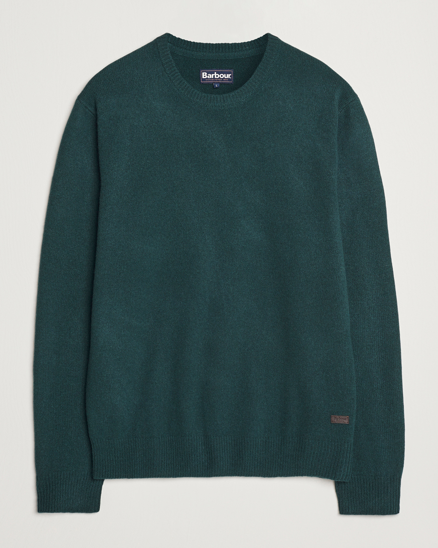 Herre | Trøjer | Barbour Lifestyle | Patch Crew Evergreen
