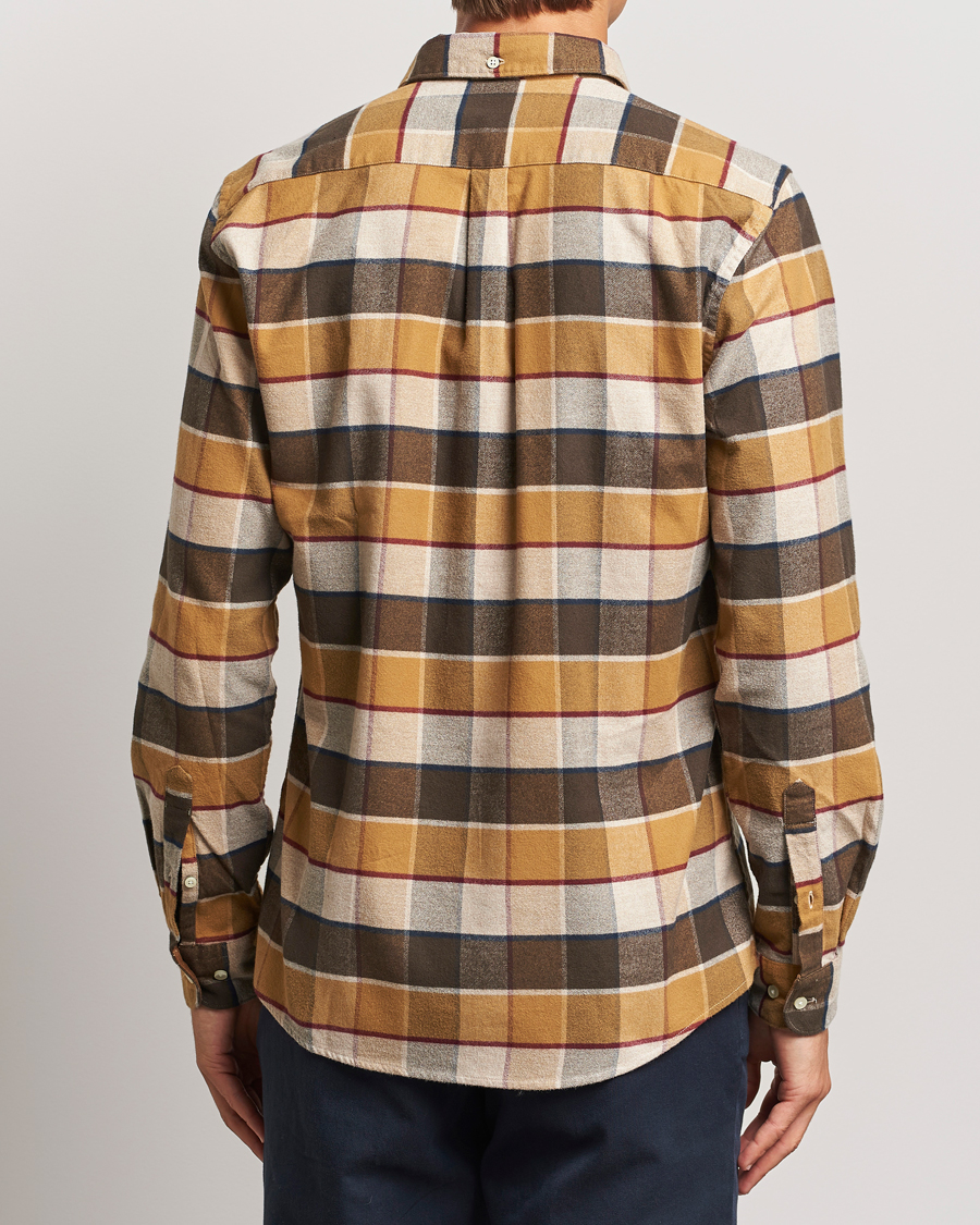 Herre | Skjorter | Barbour Lifestyle | Valley Check Flannel Shirt Brown
