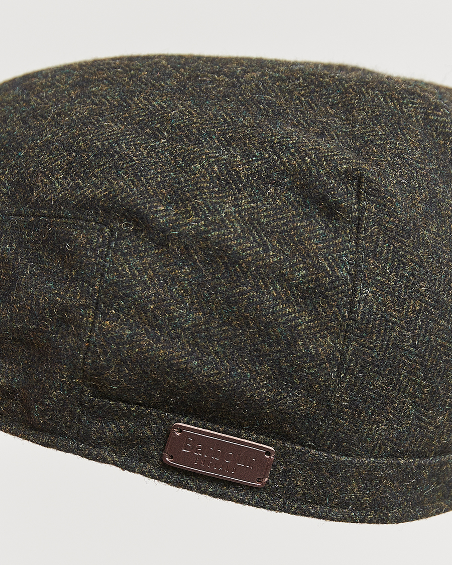 Herre | Hatte & kasketter | Barbour Lifestyle | Barlow Herringbone Cap Olive