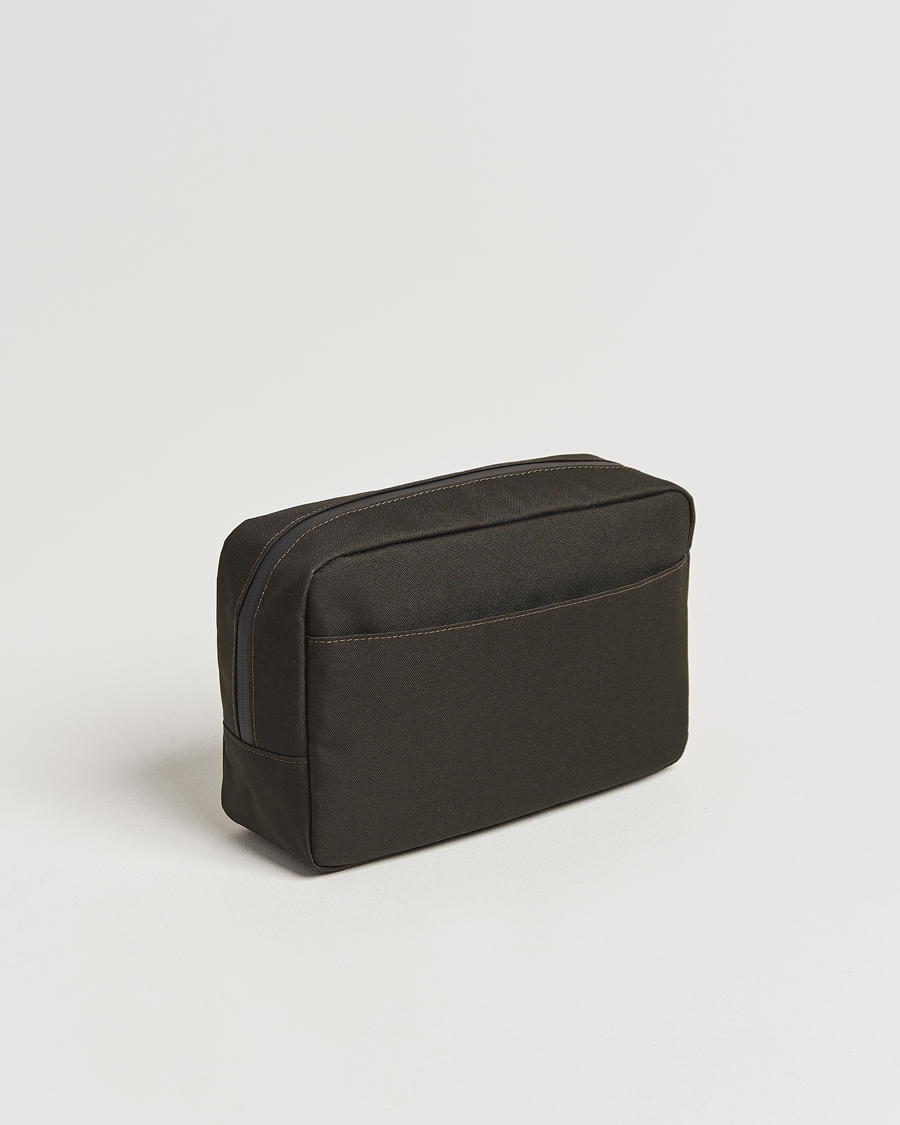 Herre | Tasker | Barbour Lifestyle | Field Canvas Washbag Olive/Black