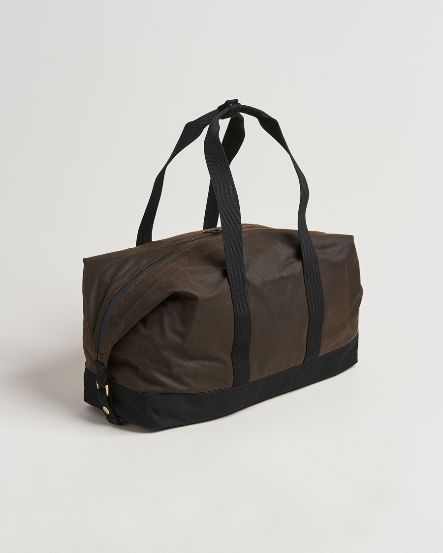 Herre | Barbour Lifestyle Field Wax Holdall Olive/Black | Barbour Lifestyle | Field Wax Holdall Olive/Black