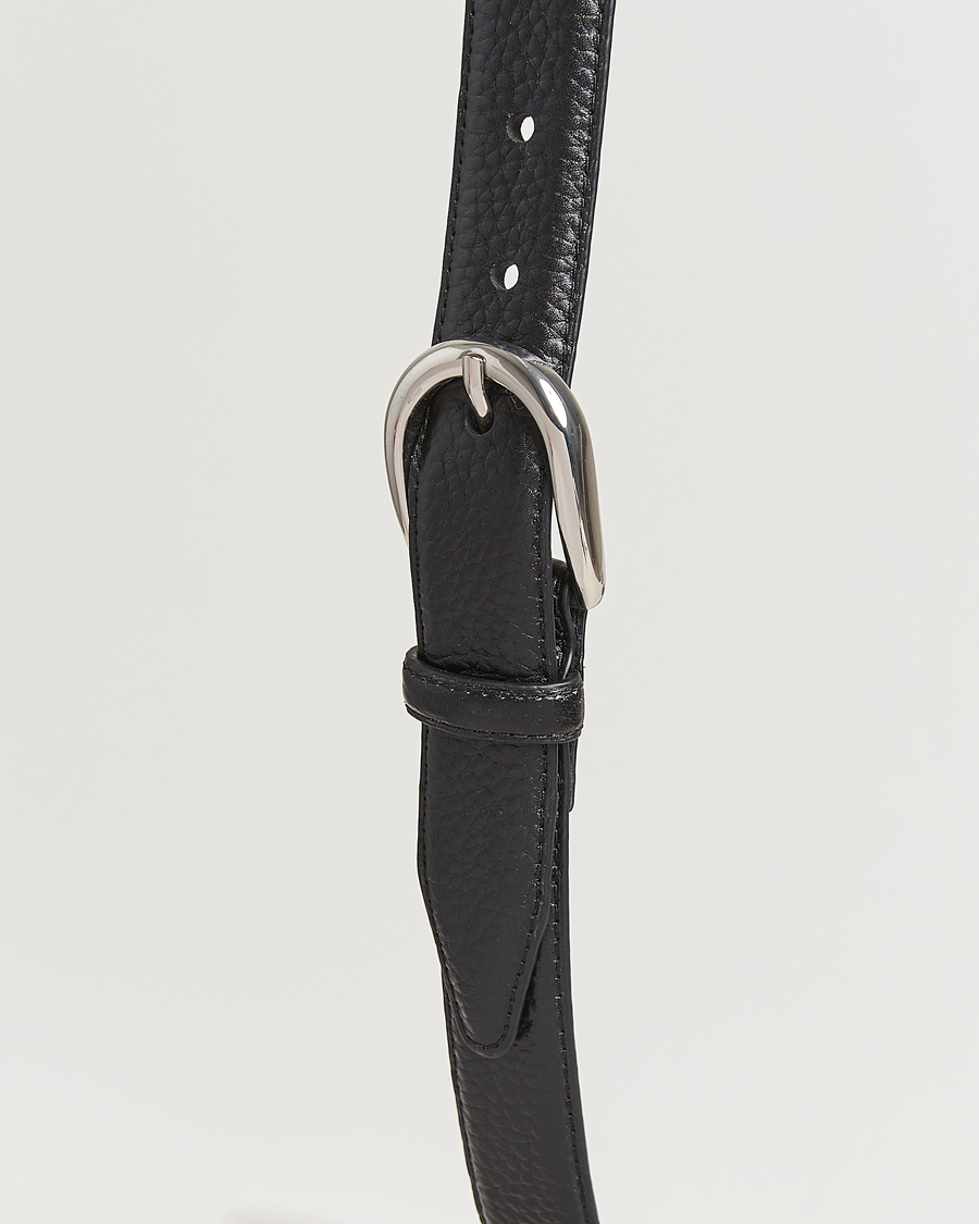 Herre | Bælter | Loake 1880 | Harry Grained Leather Belt Black