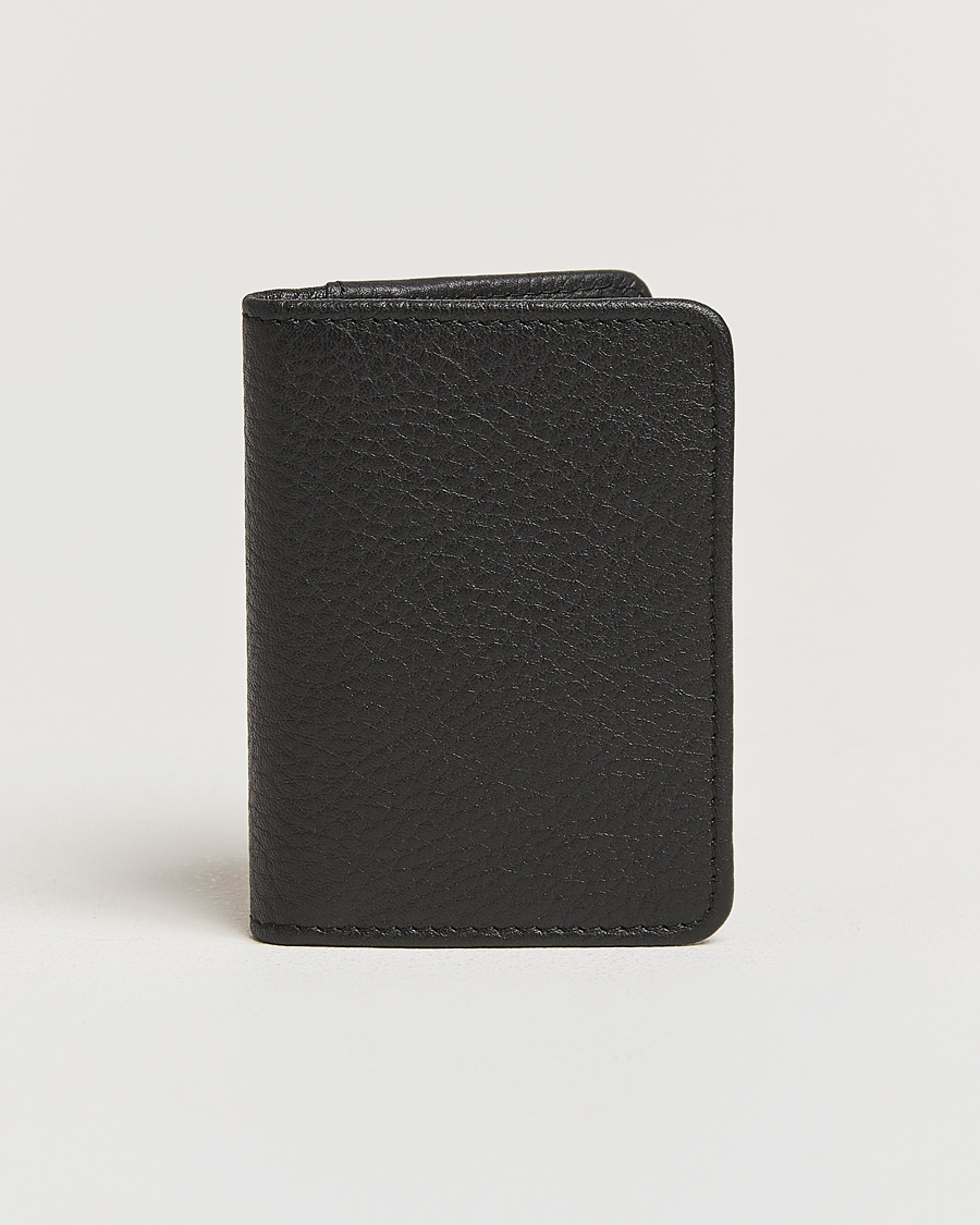 Herre | Punge | Loake Shoemakers | Fenchurch Grained Leather Card Holder Black