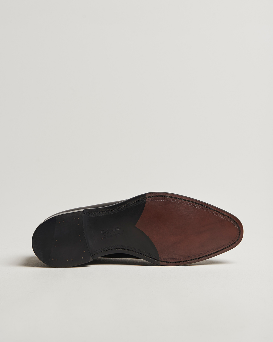 Herre | Oxfords | Loake 1880 | Wholebury Wholecut Oxford Black Calf
