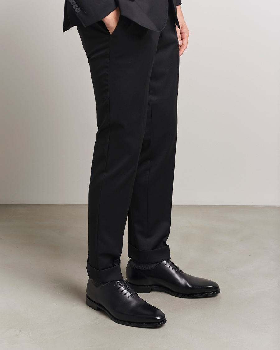 Herre | Oxfords | Loake 1880 | Wholebury Wholecut Oxford Black Calf