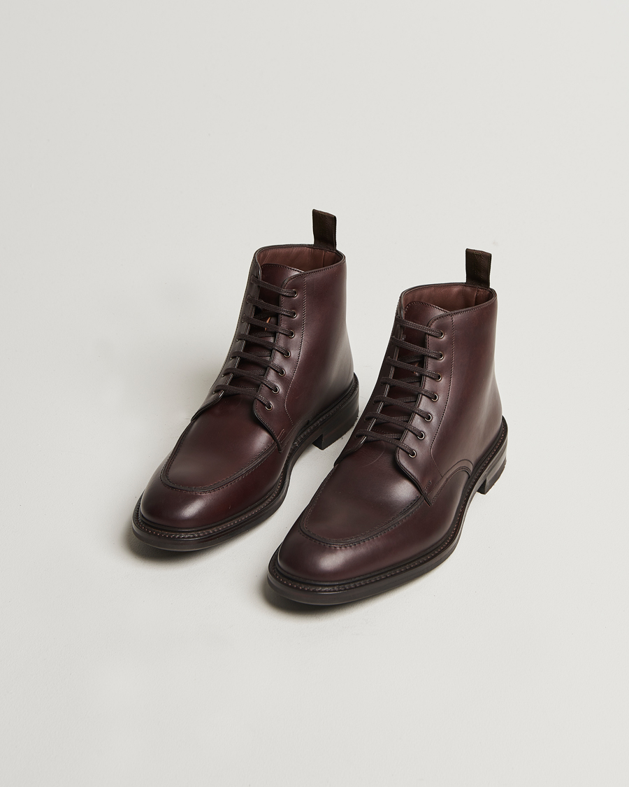 Herre | Loake 1880 Gisbourne Leather Boot Dark Brown | Loake 1880 | Gisbourne Leather Boot Dark Brown