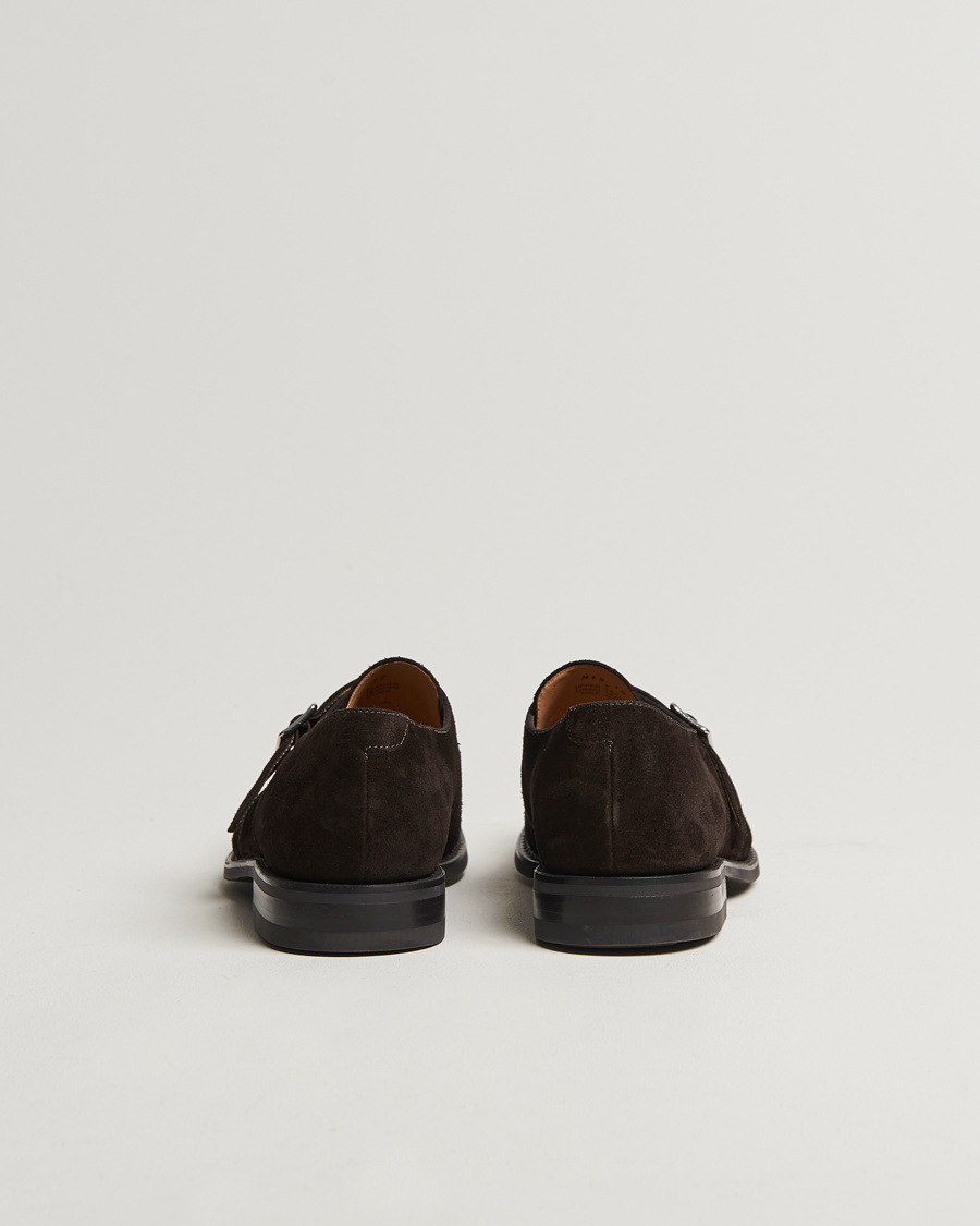 Herre | Monk straps | Loake 1880 | 357 Suede Single Monk Dark Brown