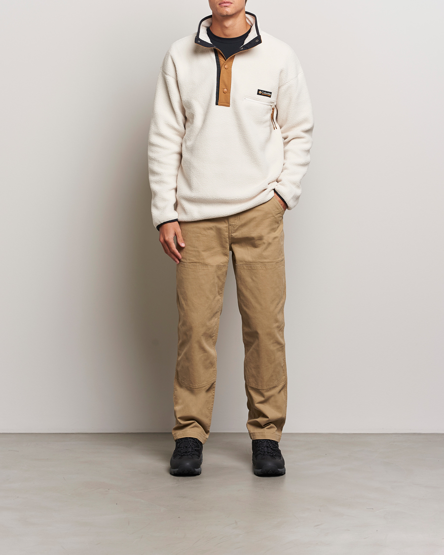Herre | Trøjer | Columbia | Helvetia Half Snap Fleece Chalk