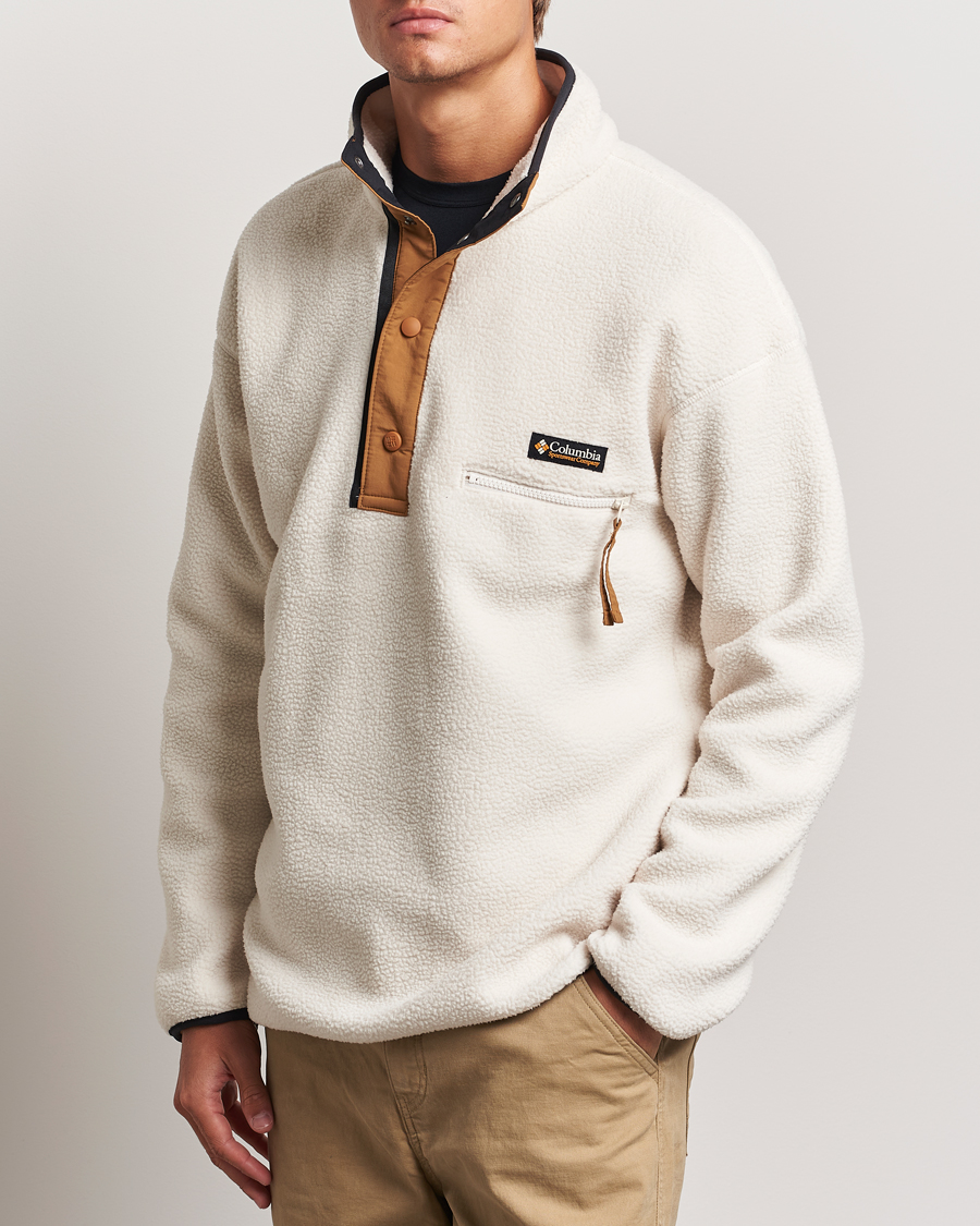 Herre | Trøjer | Columbia | Helvetia Half Snap Fleece Chalk