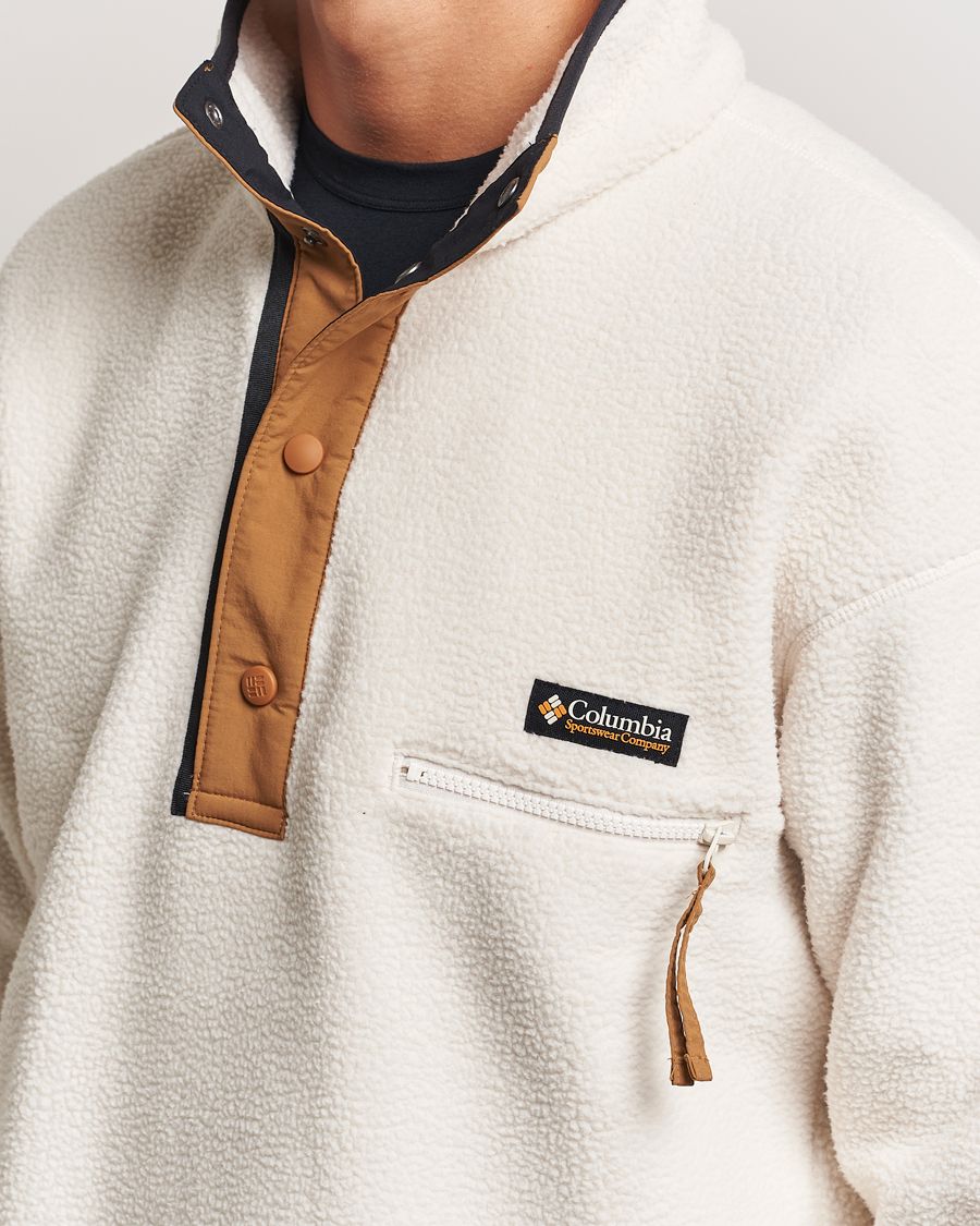 Herre | Trøjer | Columbia | Helvetia Half Snap Fleece Chalk