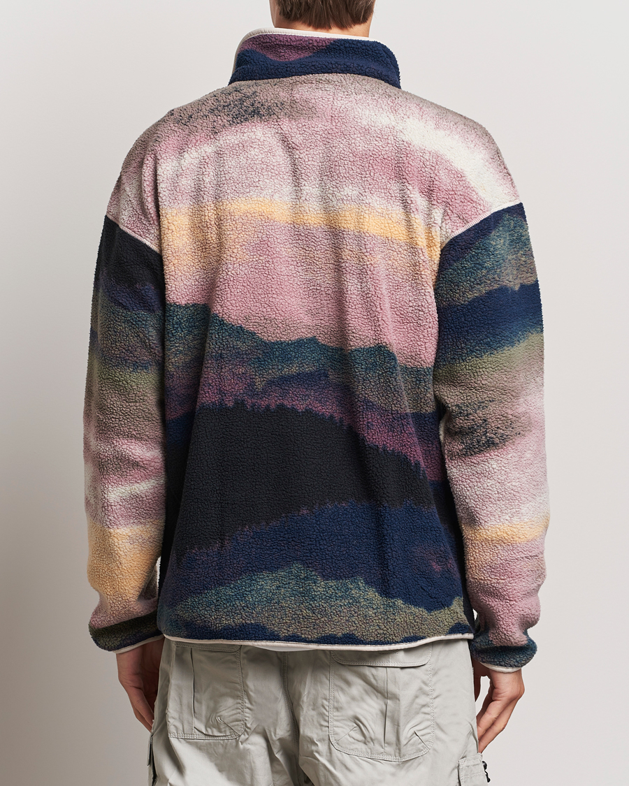 Herre | Trøjer | Columbia | Helvetia Printed Half Snap Fleece Navy