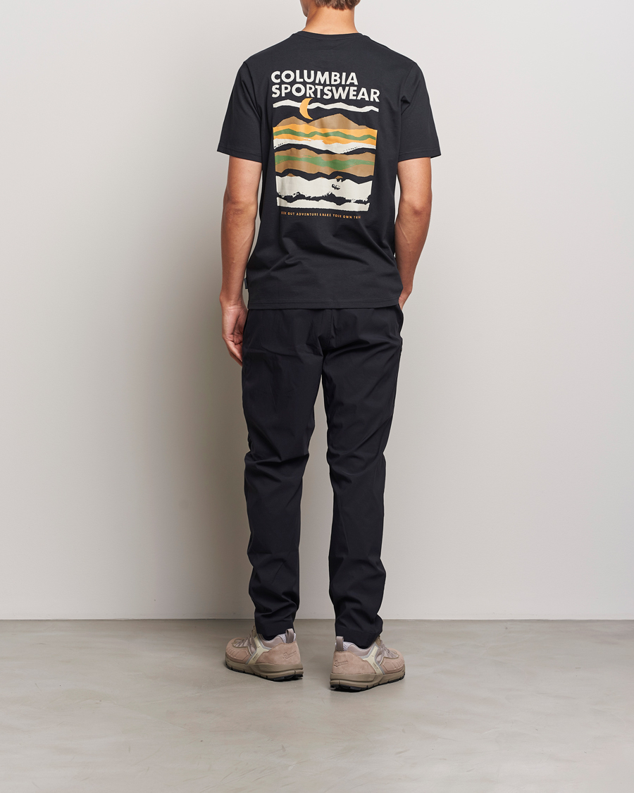 Herre | T-Shirts | Columbia | Explorers Conyon Back T-Shirt Black