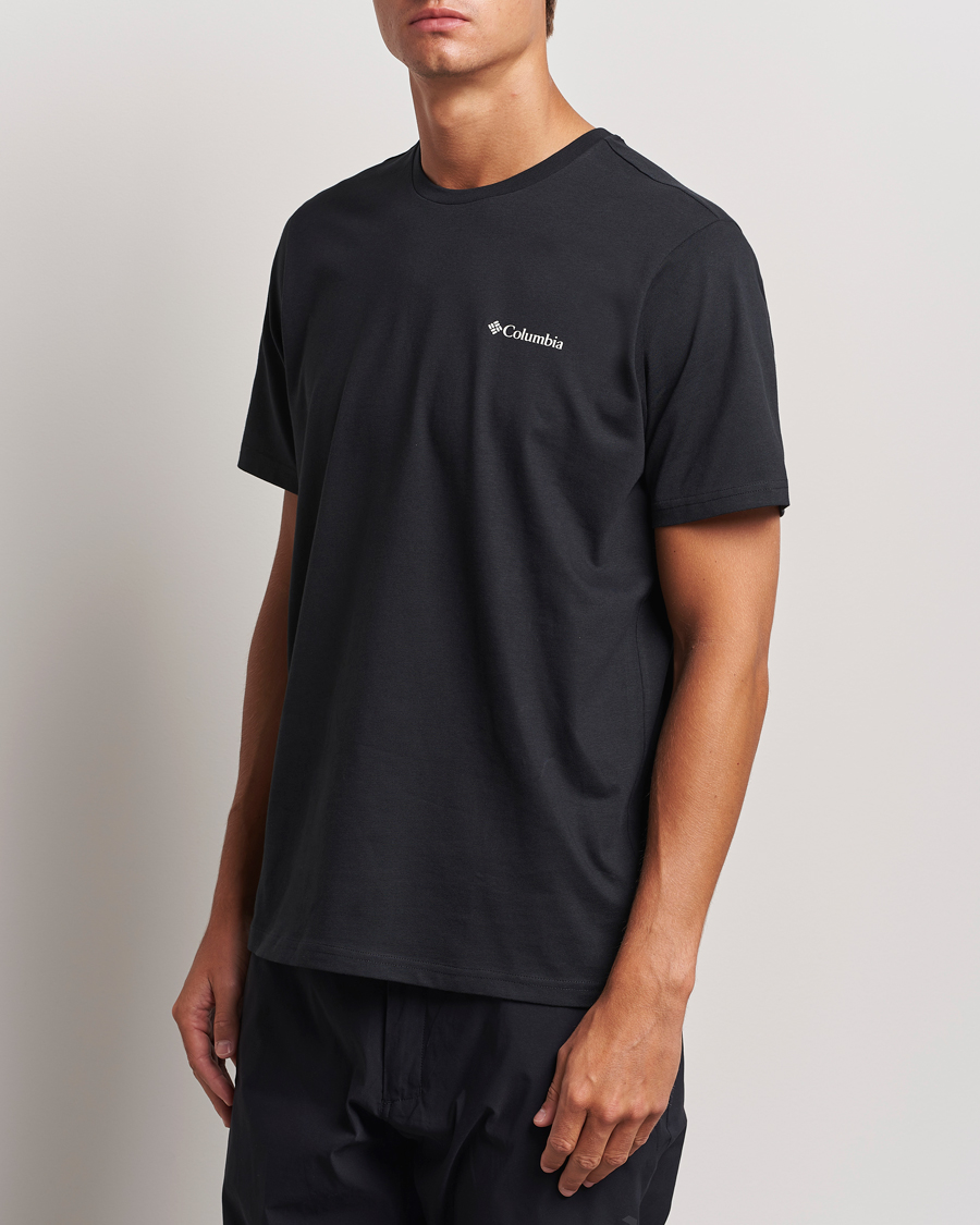 Herre | T-Shirts | Columbia | Explorers Conyon Back T-Shirt Black