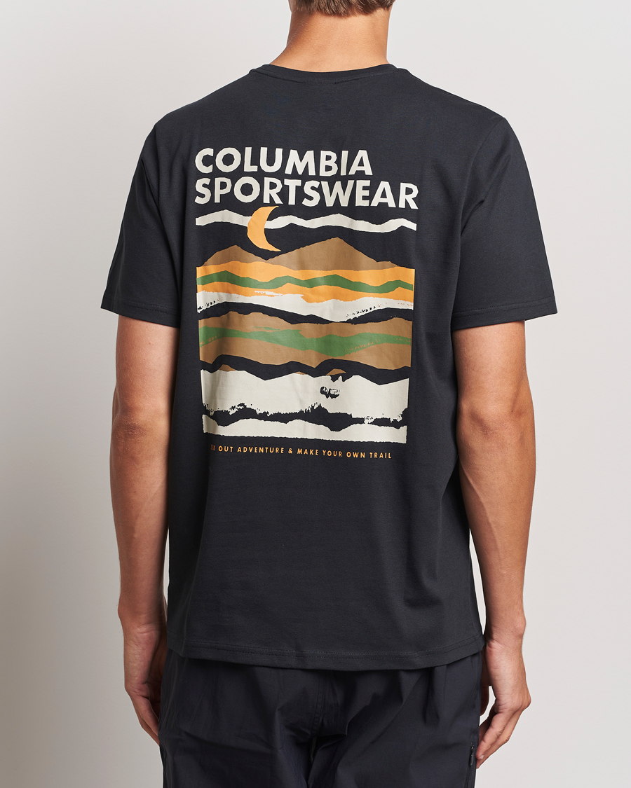 Herre | T-Shirts | Columbia | Explorers Conyon Back T-Shirt Black