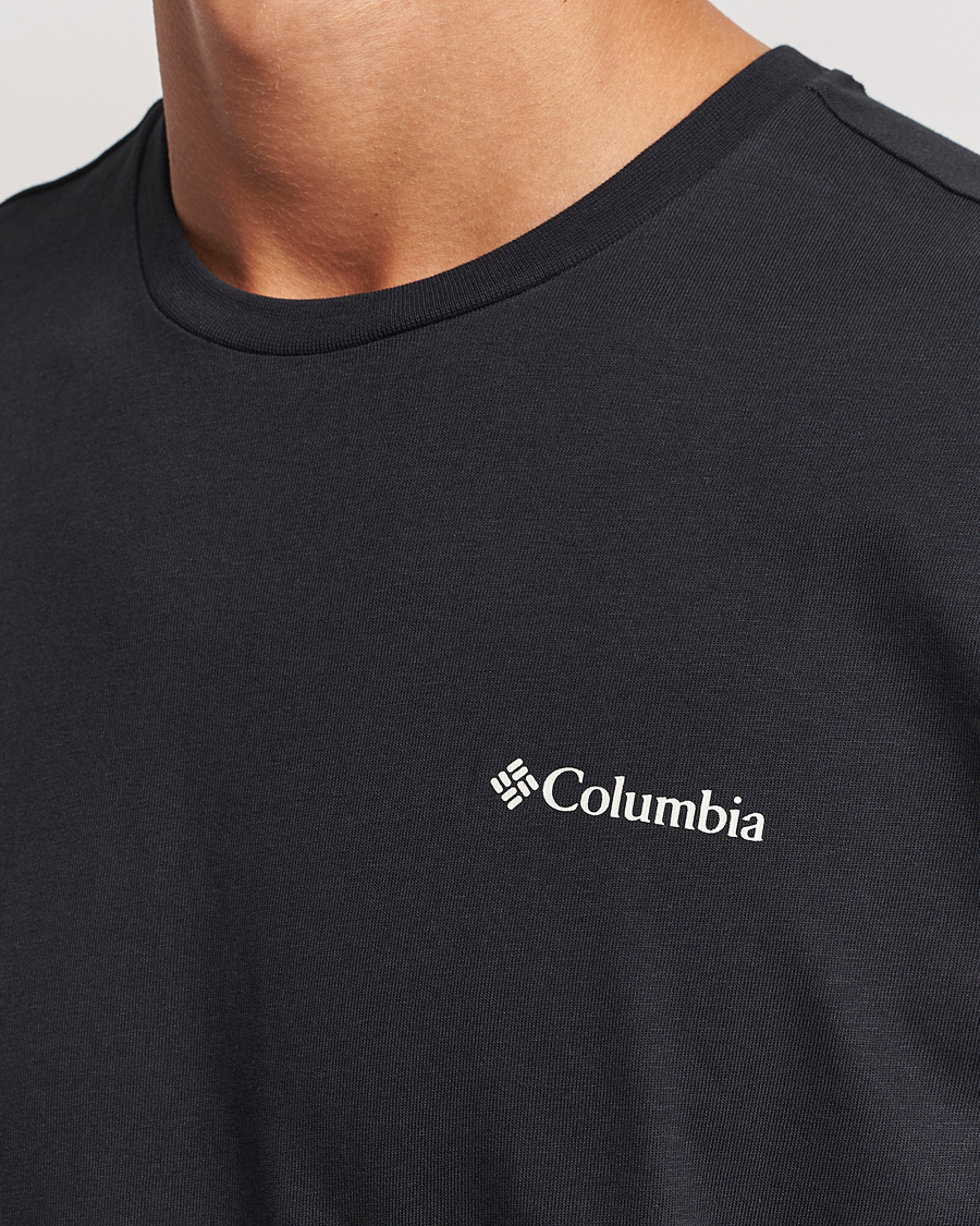 Herre | T-Shirts | Columbia | Explorers Conyon Back T-Shirt Black