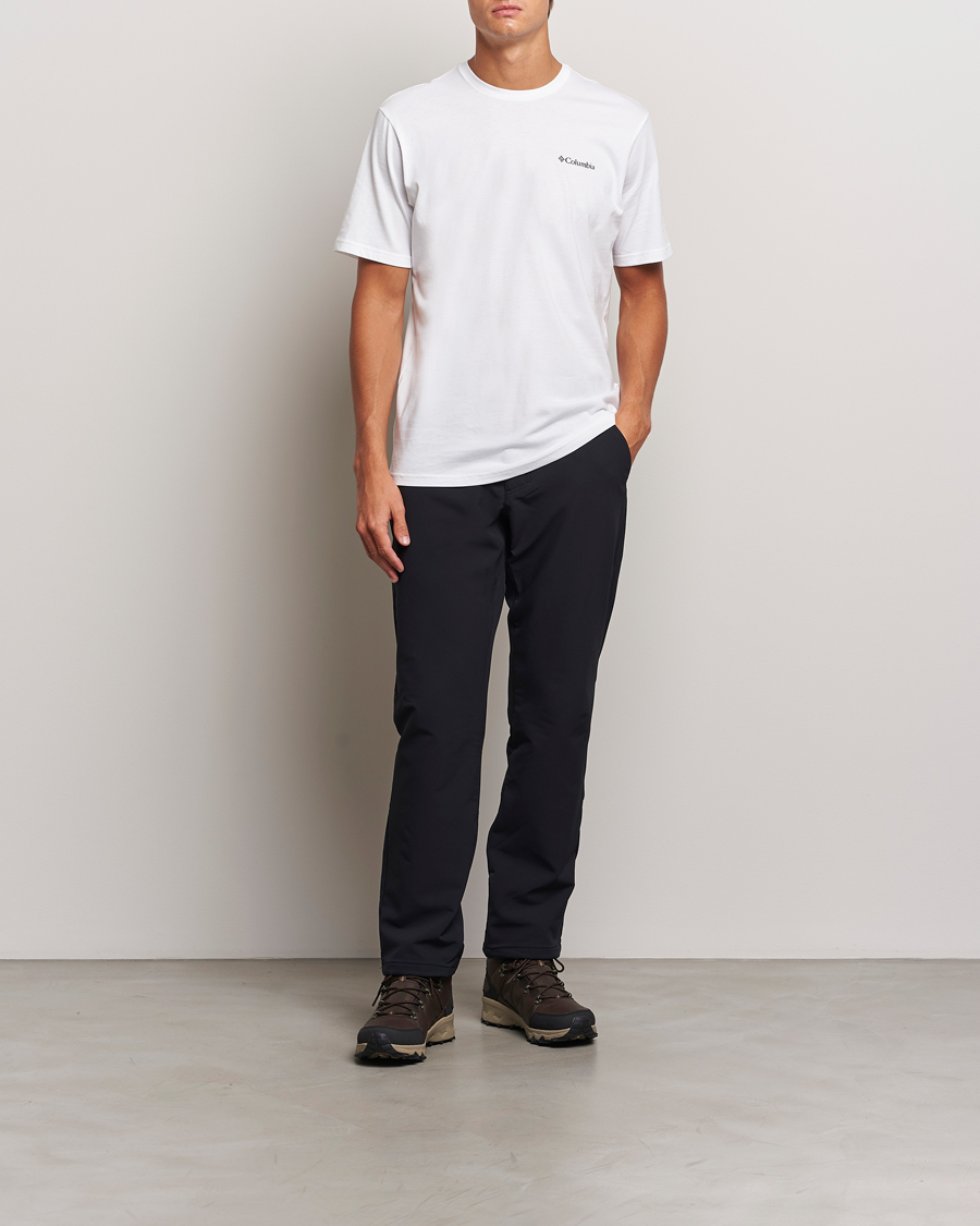 Herre | T-Shirts | Columbia | Rockaway River Back T-Shirt White