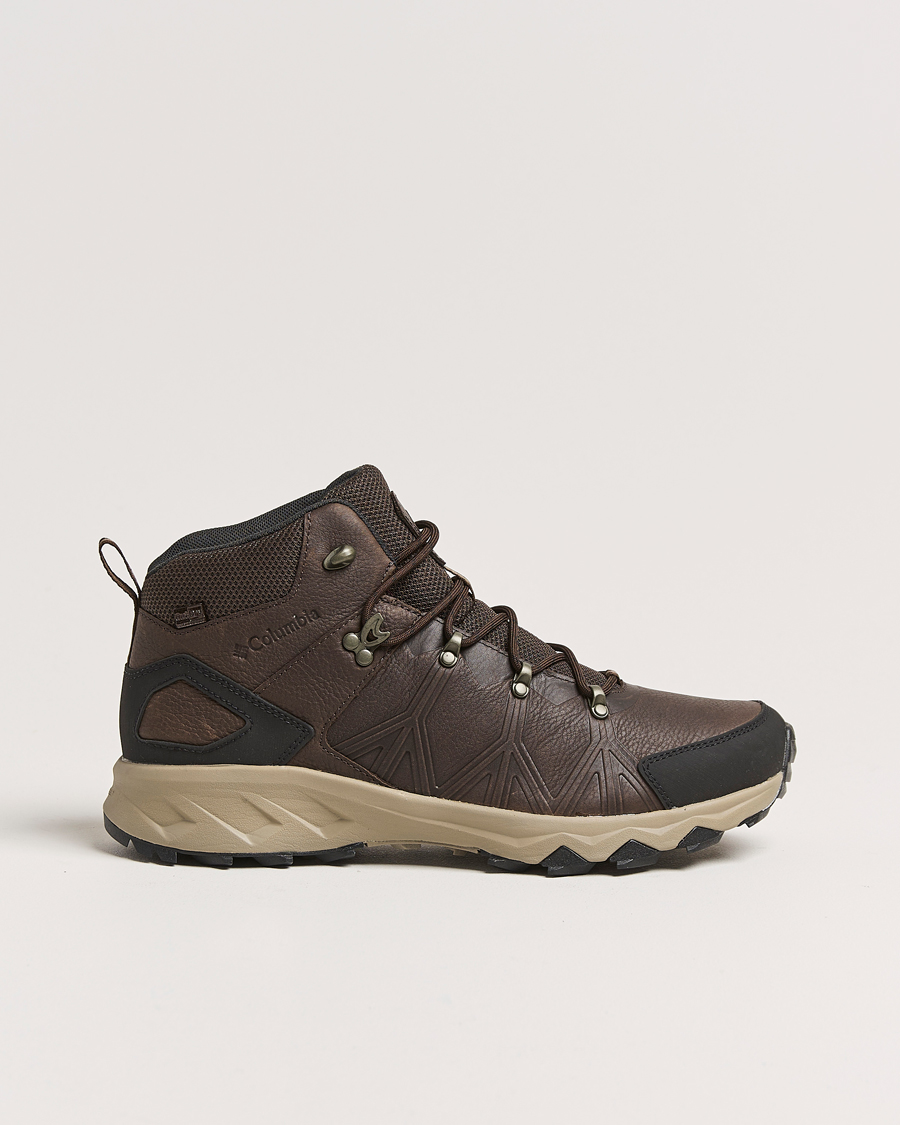 Herre | Columbia Peakfreak Mid Outdry Leather Sneaker Cordovan | Columbia | Peakfreak Mid Outdry Leather Sneaker Cordovan