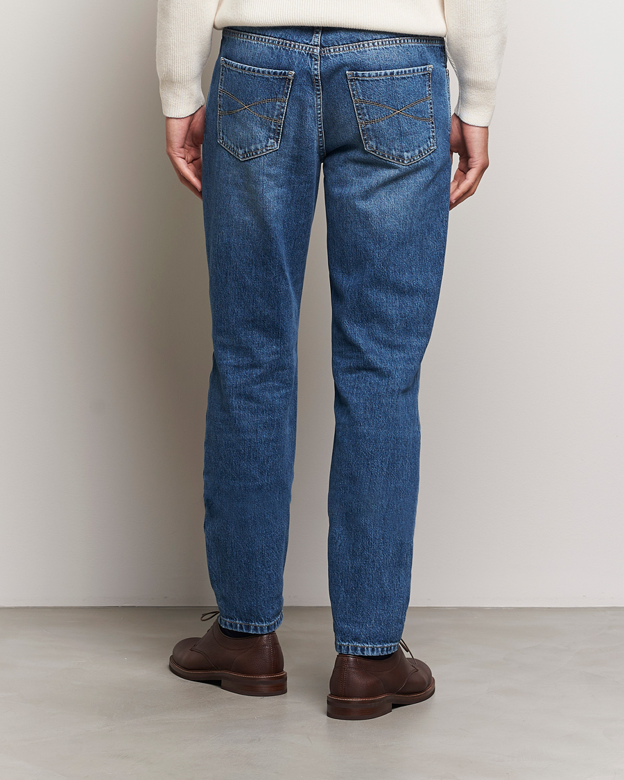 Herre | Jeans | Brunello Cucinelli | Traditional Fit Jeans Stone Wash