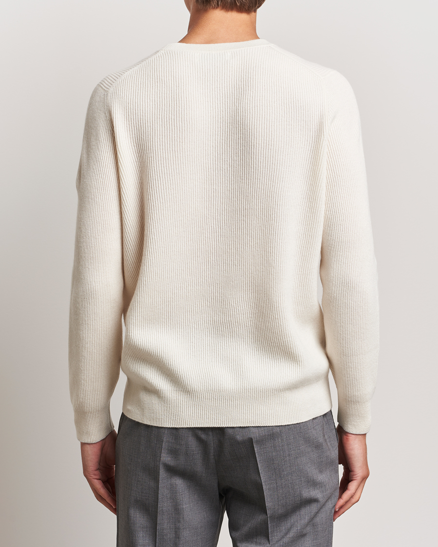 Herre | Trøjer | Brunello Cucinelli | Cashmere Rib Crew Neck Sweater Panama