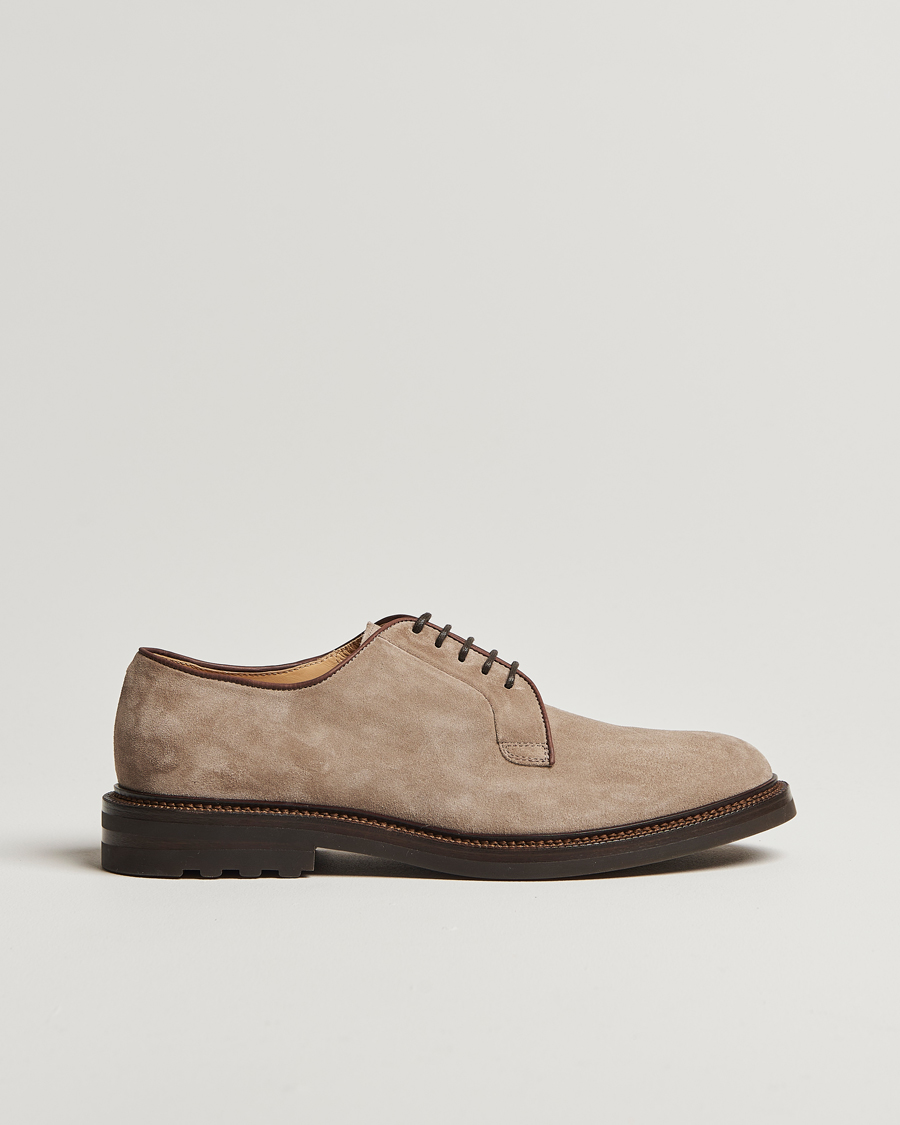 Herre | Brunello Cucinelli Plain Toe Derby Desert Suede | Brunello Cucinelli | Plain Toe Derby Desert Suede