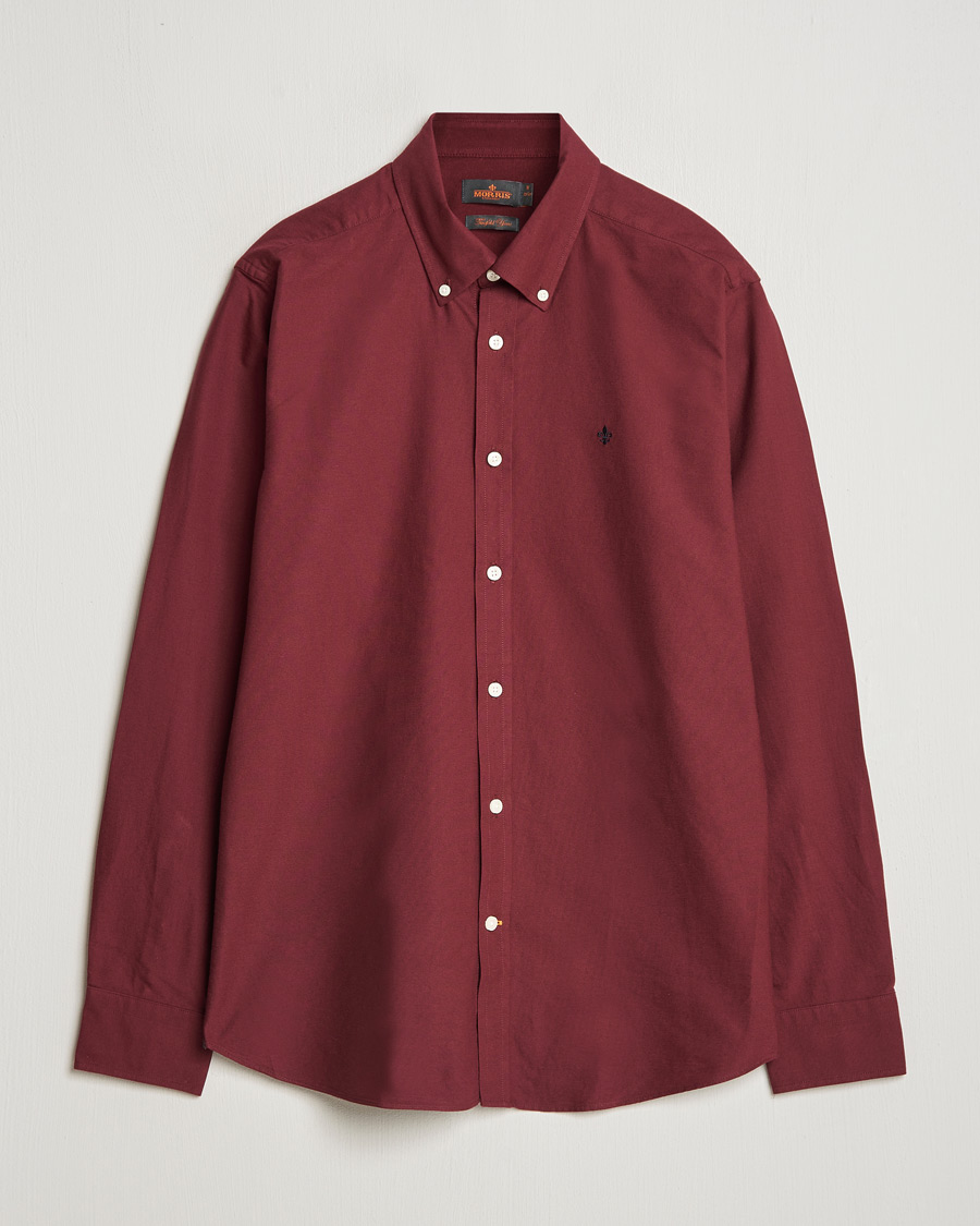 Herre | Skjorter | Morris | Douglas Oxford Shirt Wine Red