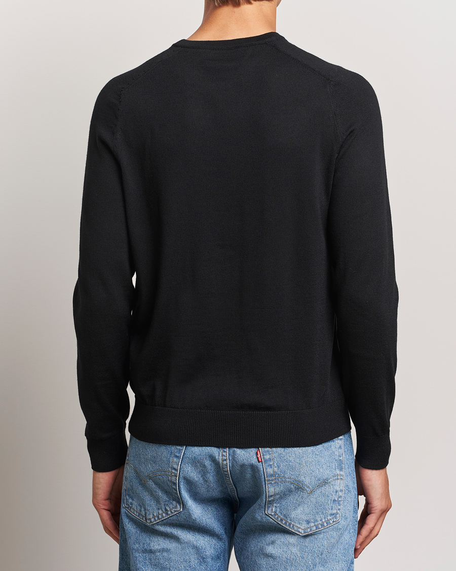 Herre | Trøjer | Morris | Merino O-neck Black