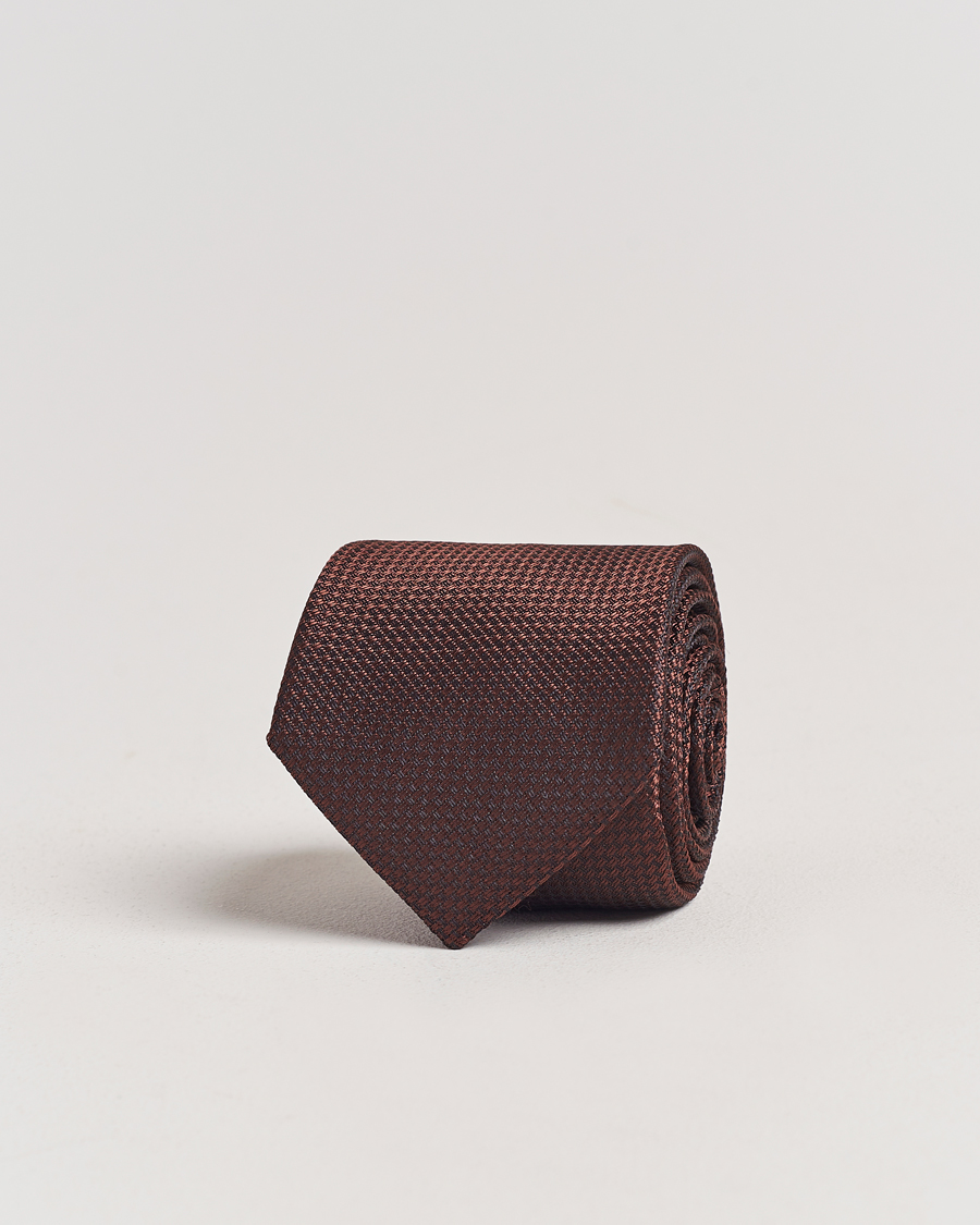 Herre | Slips | Morris | Structure Tie Brown