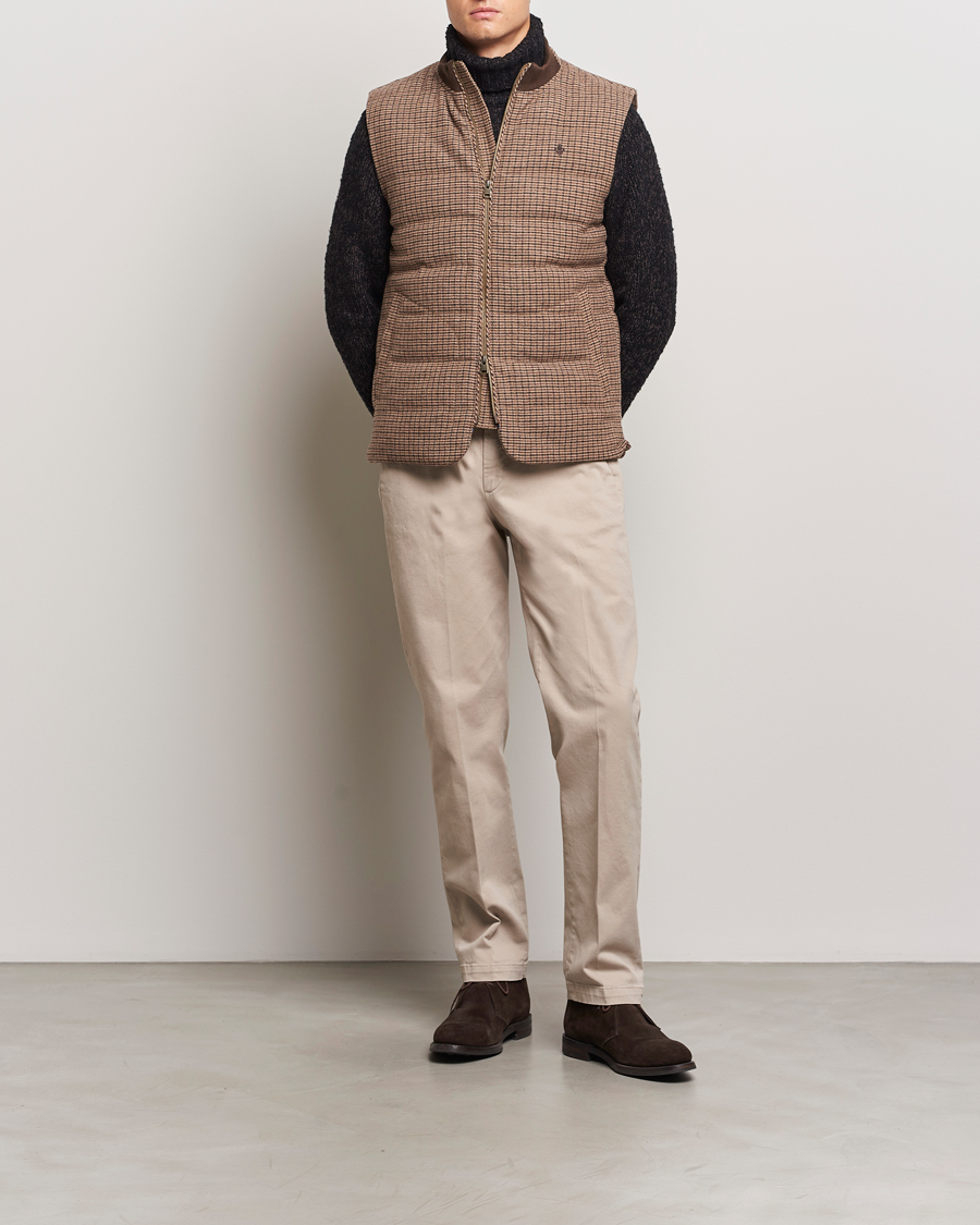 Herre | Jakker | Morris | Welch Wool Gilet Brown