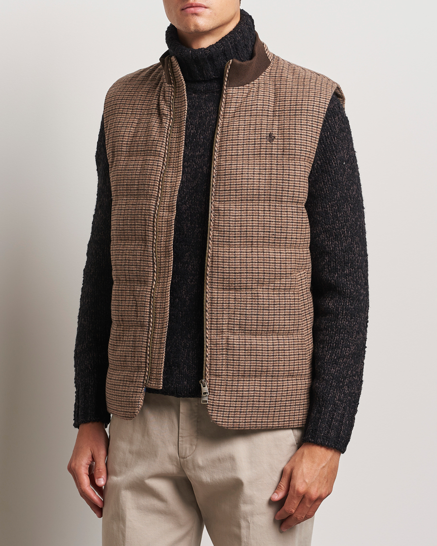 Herre | Jakker | Morris | Welch Wool Gilet Brown