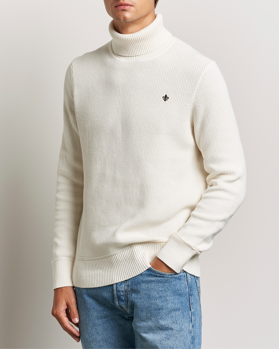 Herre | Trøjer | Morris | Bernard Cotton Rollneck White