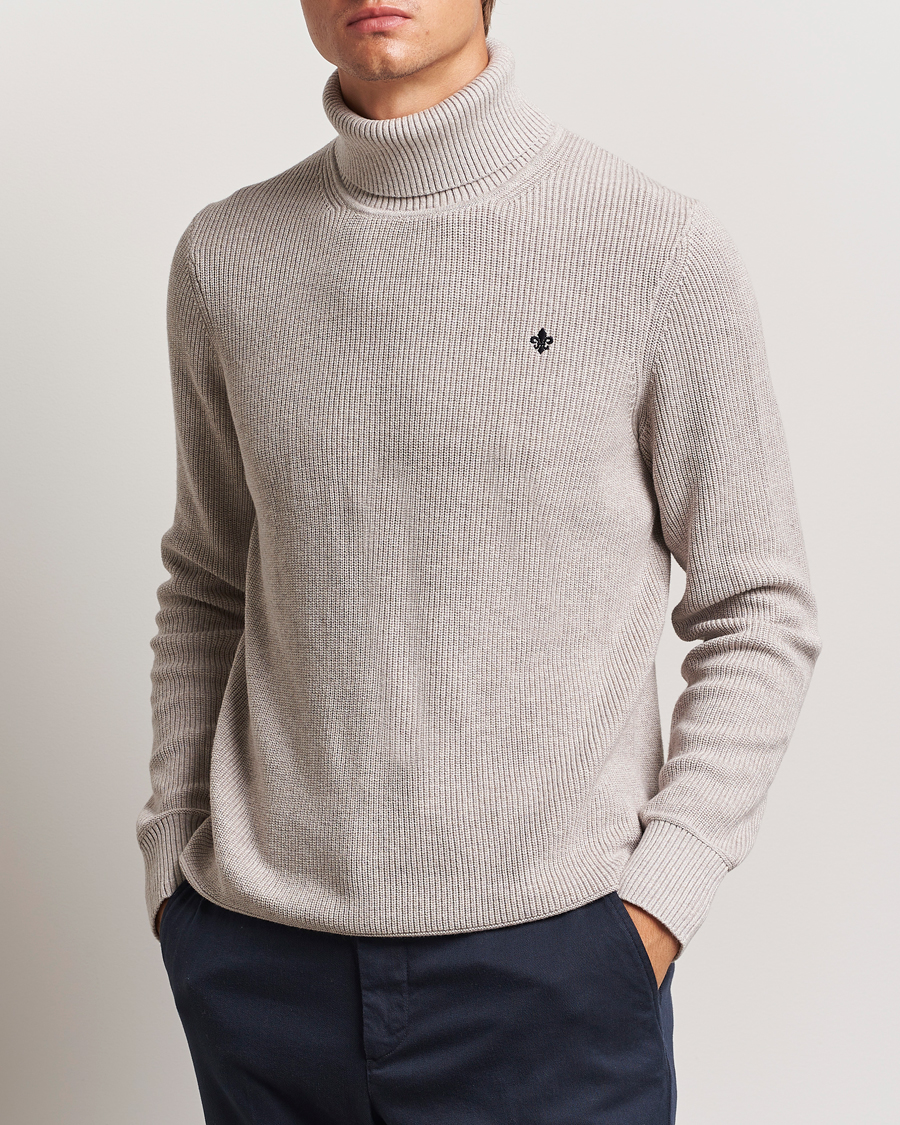 Herre | Trøjer | Morris | Bernard Cotton Rollneck Khaki