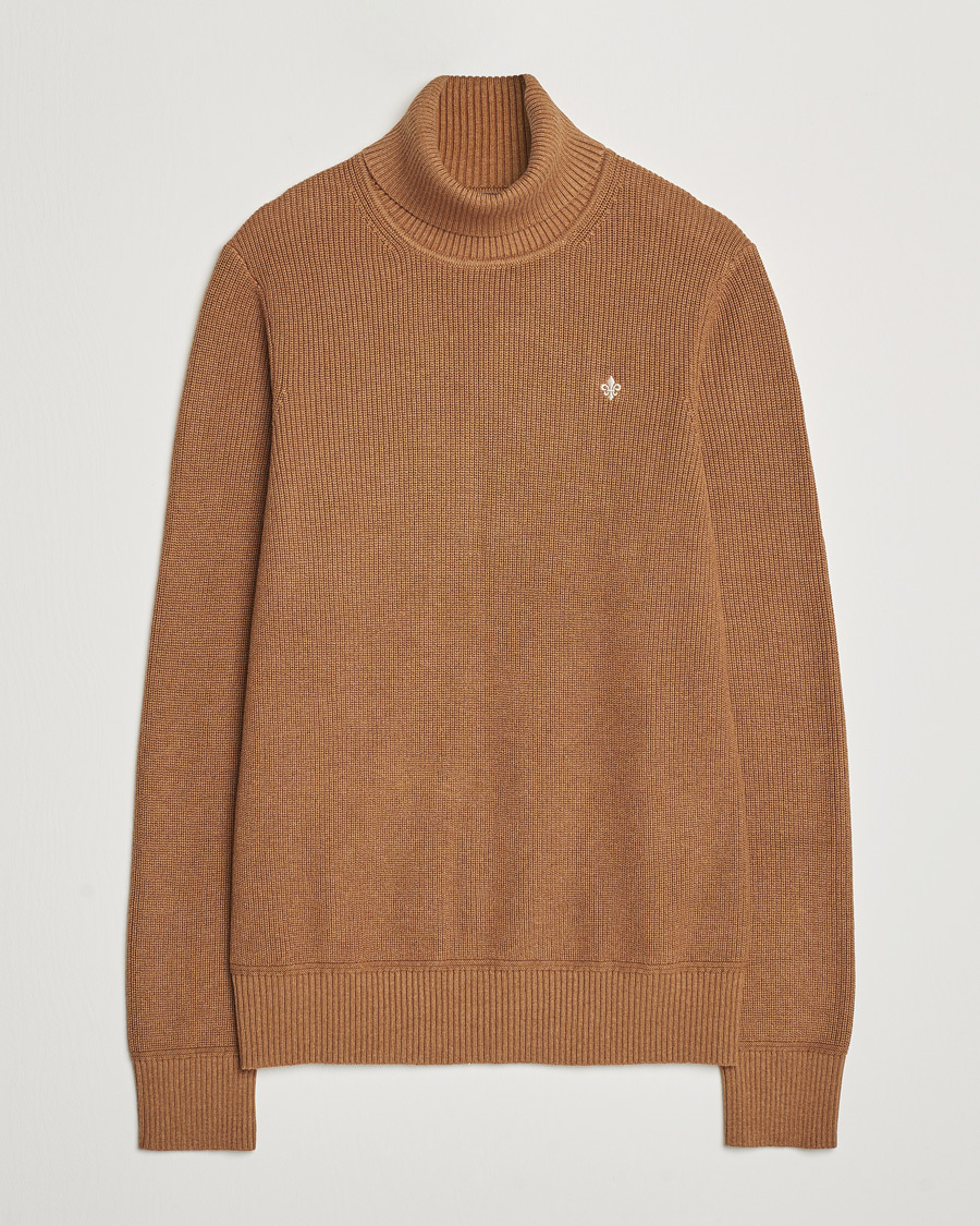Herre | Trøjer | Morris | Bernard Cotton Rollneck Camel