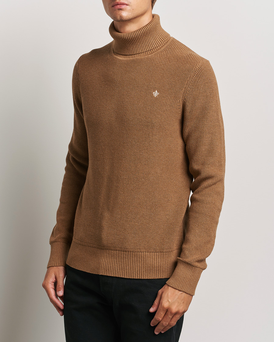 Herre | Trøjer | Morris | Bernard Cotton Rollneck Camel
