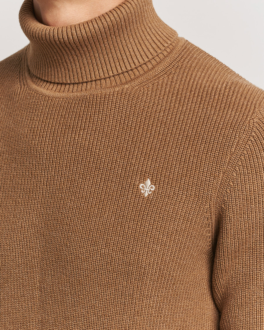 Herre | Trøjer | Morris | Bernard Cotton Rollneck Camel