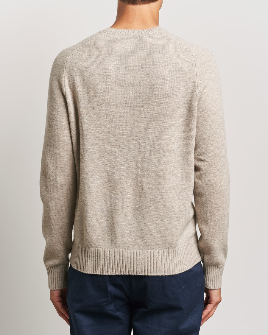 Herre | Trøjer | Morris | Hertford Merino Crew Neck Khaki