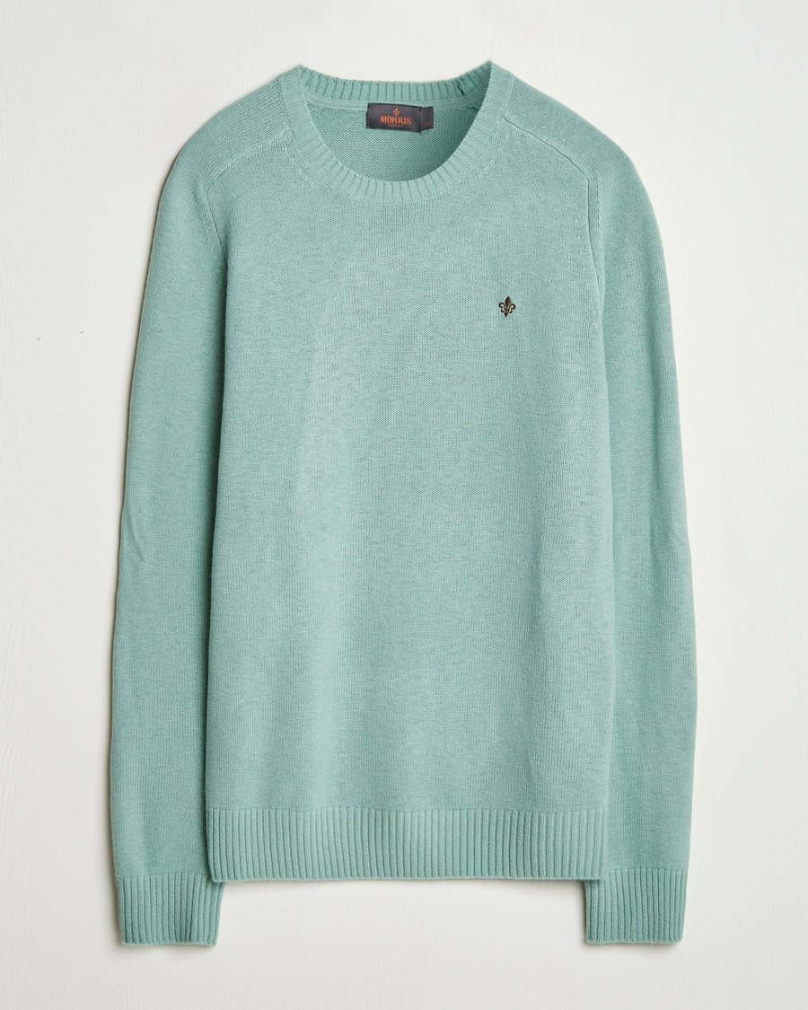 Herre | Trøjer | Morris | Hertford Merino Crew Neck Green
