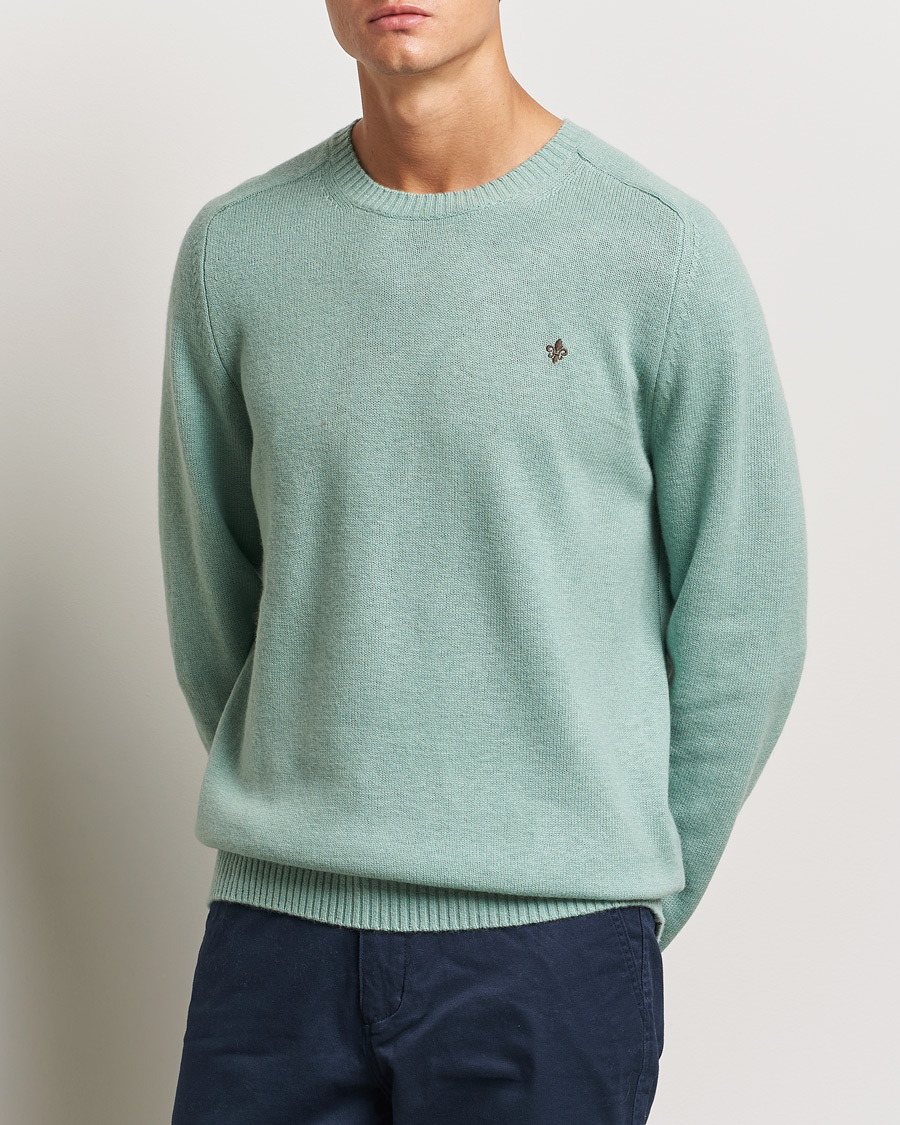 Herre | Trøjer | Morris | Hertford Merino Crew Neck Green