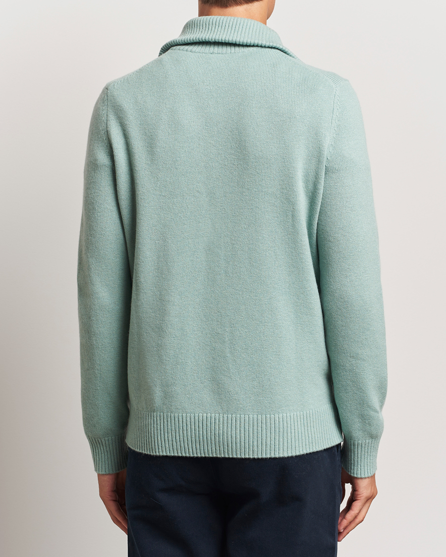 Herre | Trøjer | Morris | Hertford Merino Half Zip Green