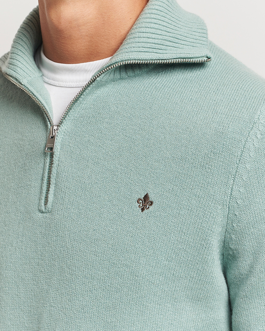 Herre | Trøjer | Morris | Hertford Merino Half Zip Green