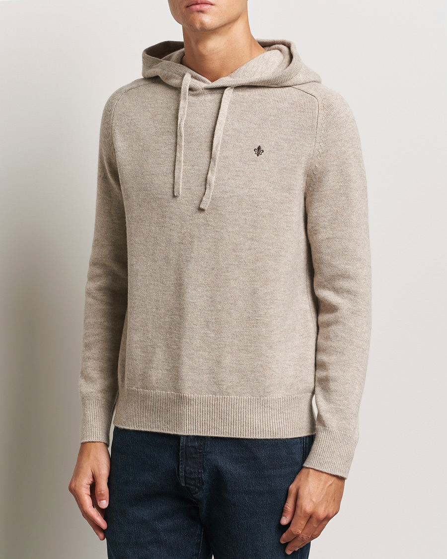 Herre | Trøjer | Morris | Hertford Merino Hoodie Khaki
