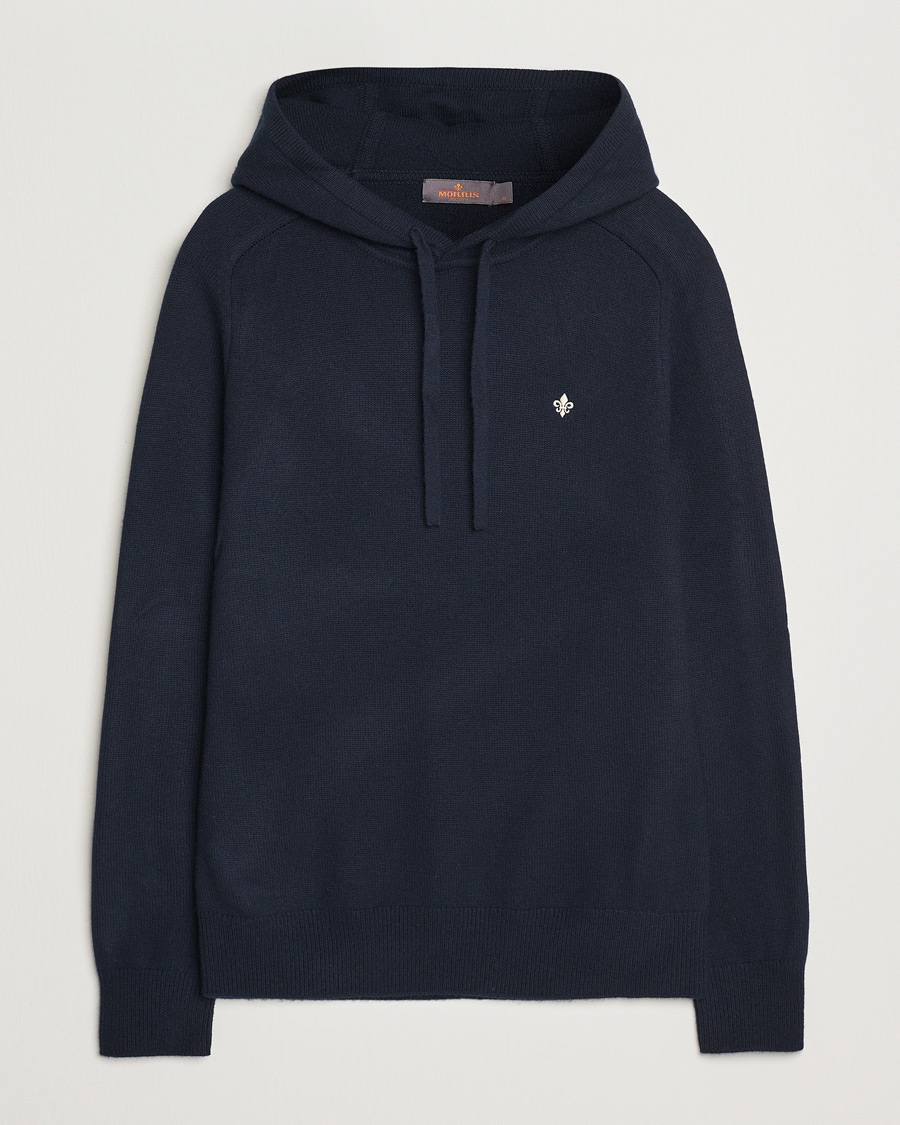 Herre | Trøjer | Morris | Hertford Merino Hoodie Navy